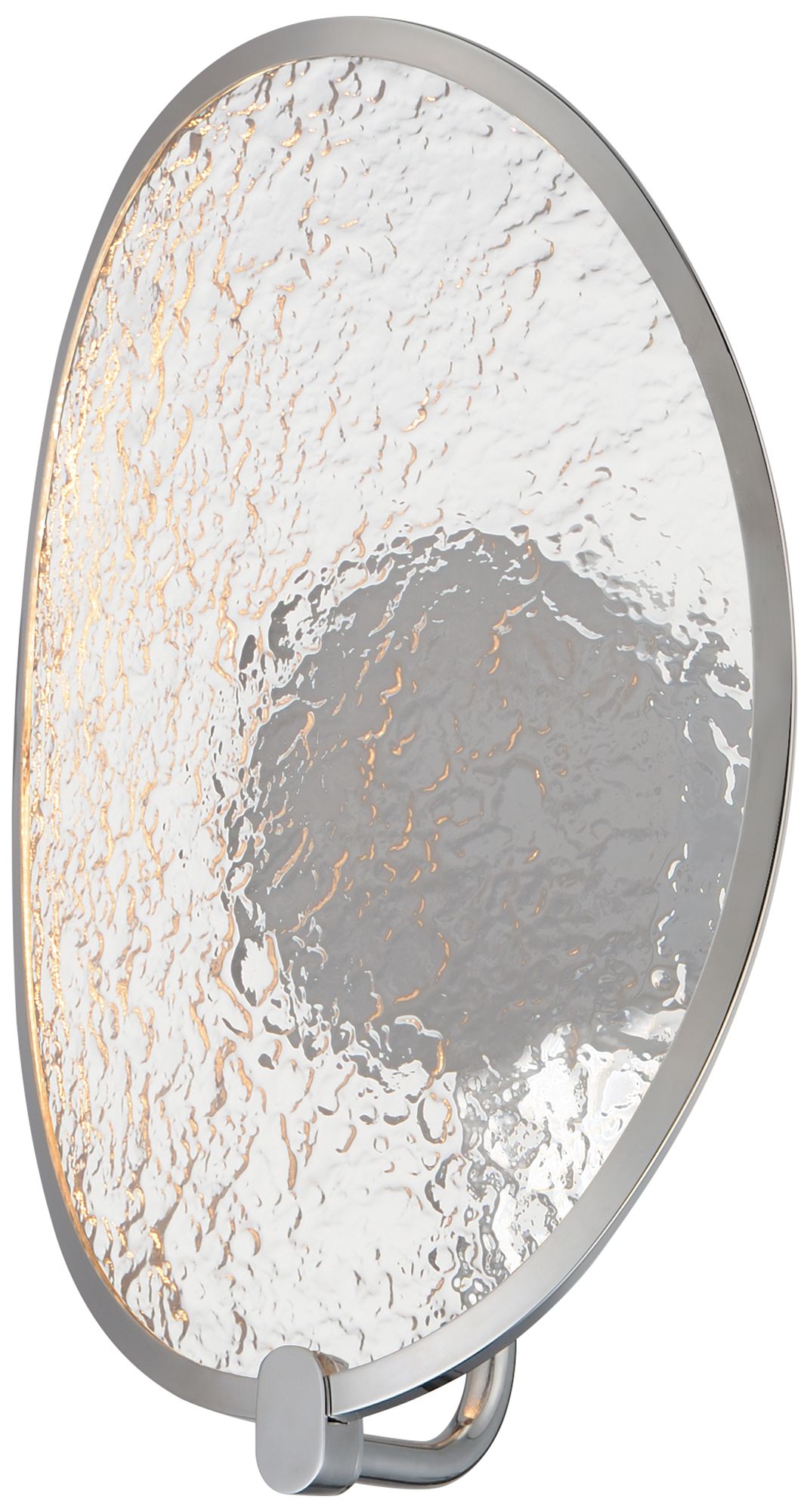 ET2 Moonscapes 13 1/2" High Polished Chrome Wall Sconce