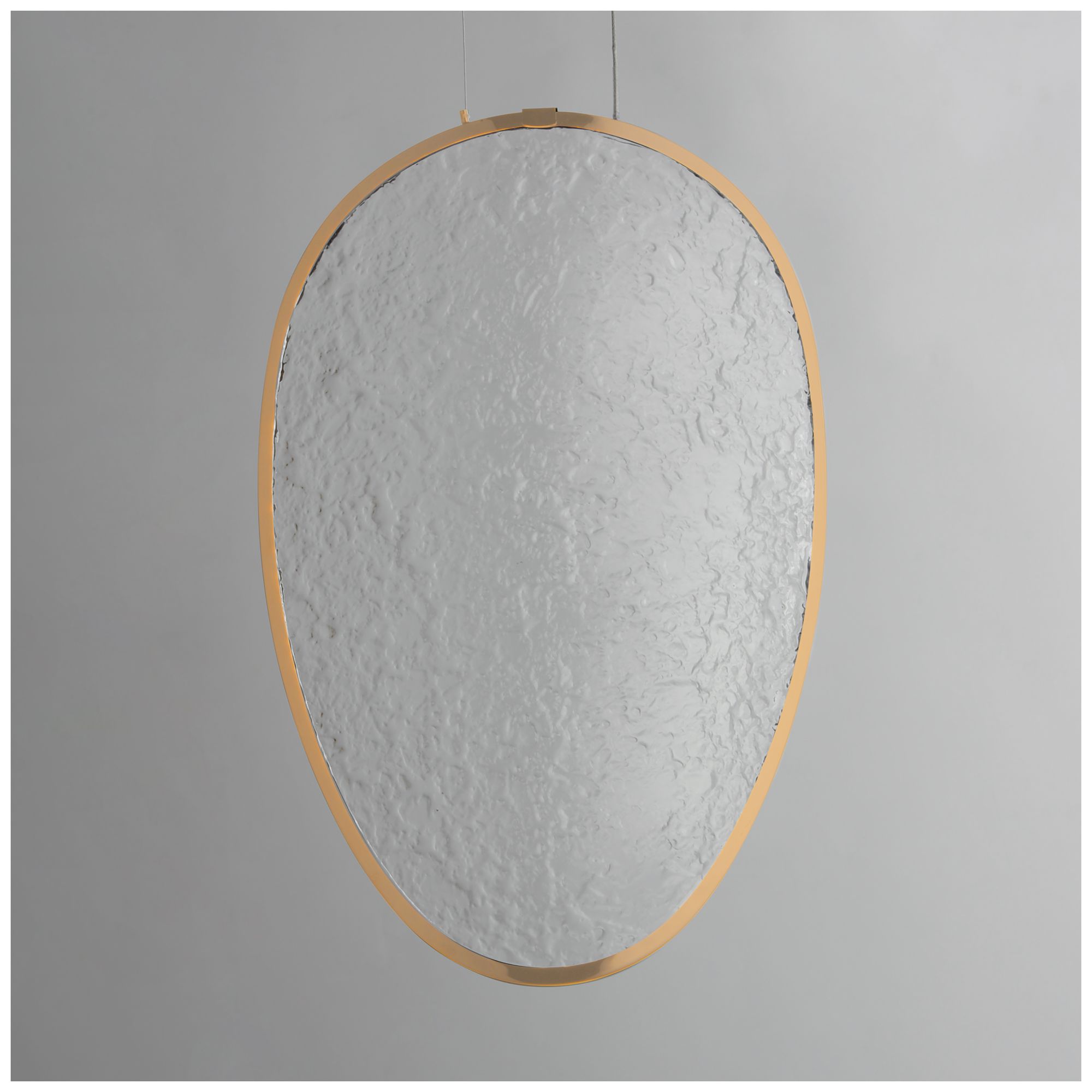 Image 3 ET2 Moonscapes 20 1/2" H Brushed Champagne Single LED Pendant more views