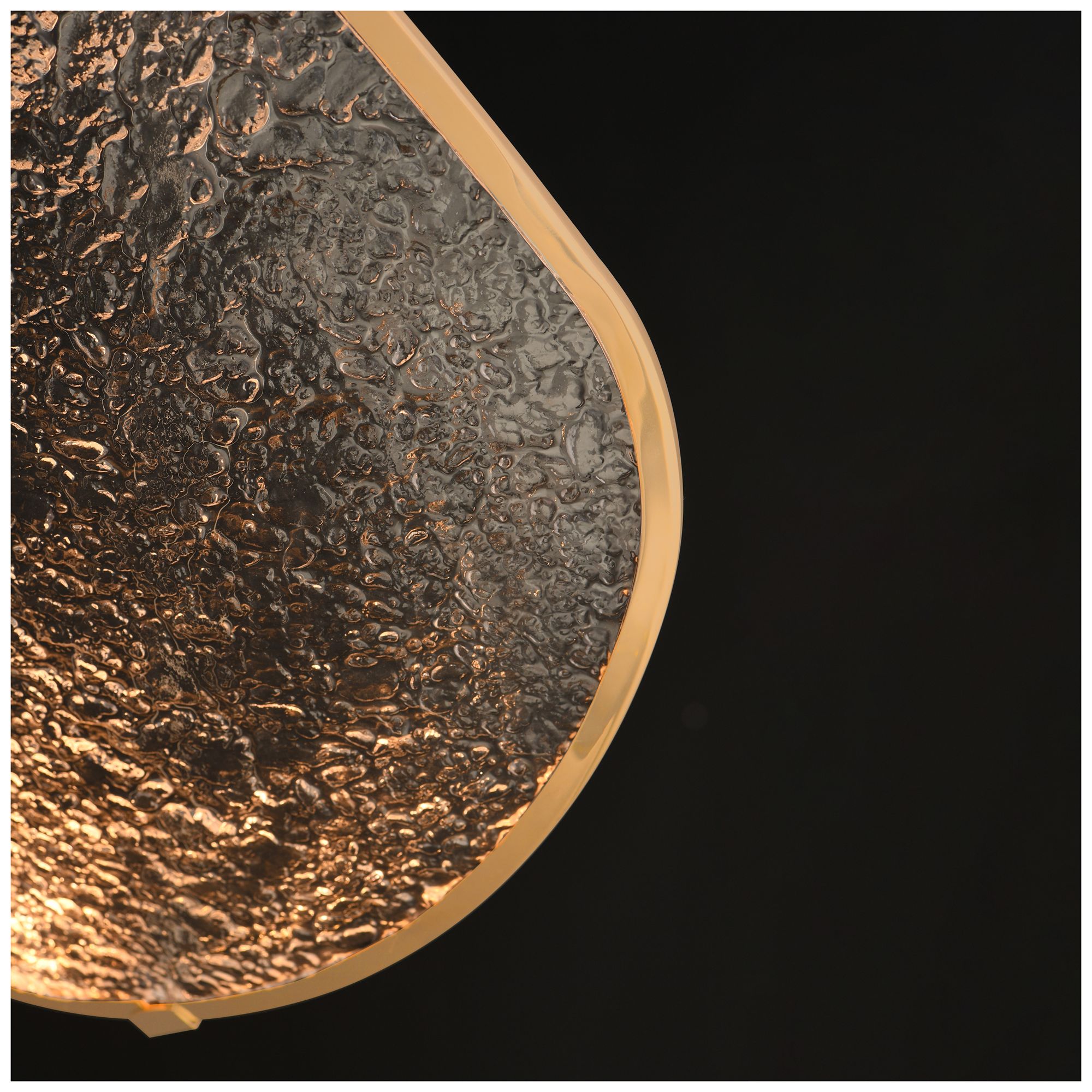 Image 5 ET2 Moonscapes 30" Brushed Champagne 3-Light LED Pendant more views