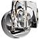 ET2 Neo Collection Chrome Crystal Wall Sconce