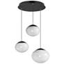 1_ET2 Nimbus 20 1/2" Black LED 3-Light Pendant