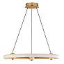 3_ET2 Nodes 24" Wide Gold LED Ring Pendant Light more views