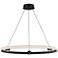 ET2 Nodes 32" Wide Black LED Pendant Light