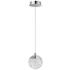 ET2 Orb II 3.4" Wide Polished Chrome LED Mini Pendant
