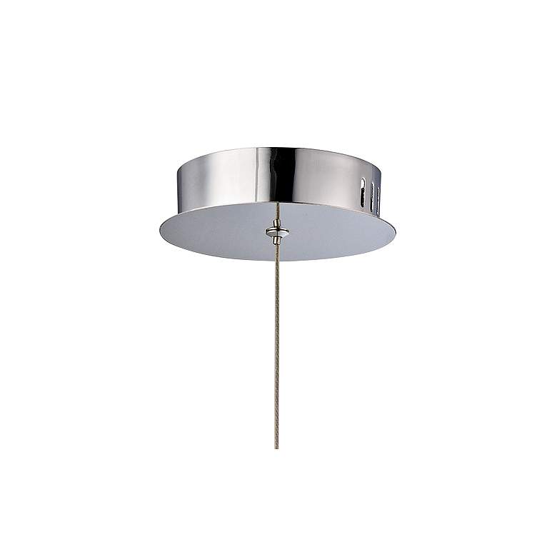 Image 4 ET2 Orb II 3.4 inch Wide Polished Chrome LED Mini Pendant more views