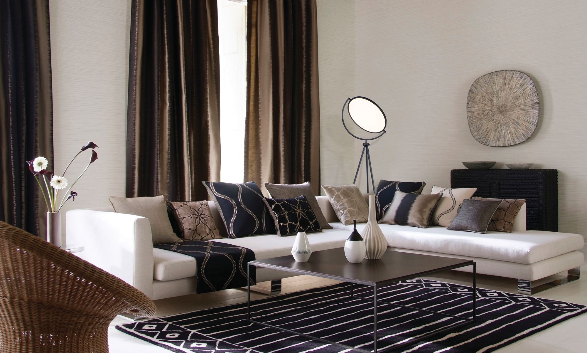 Image 3 ET2 Paddle Black LED Tripod Floor Lamp more views