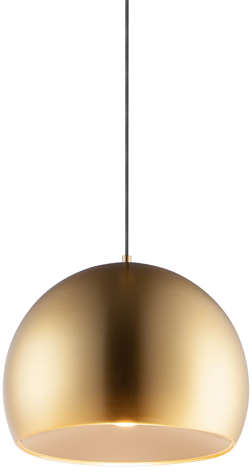 brass bowl pendant light