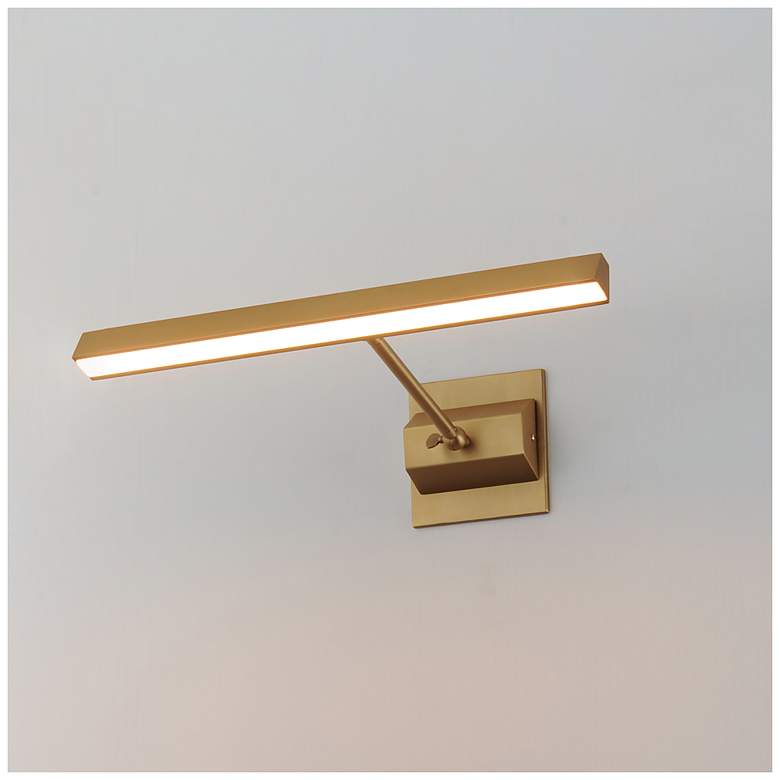 Image 5 ET2 Pasha 19" Gold LED Picture Light more views