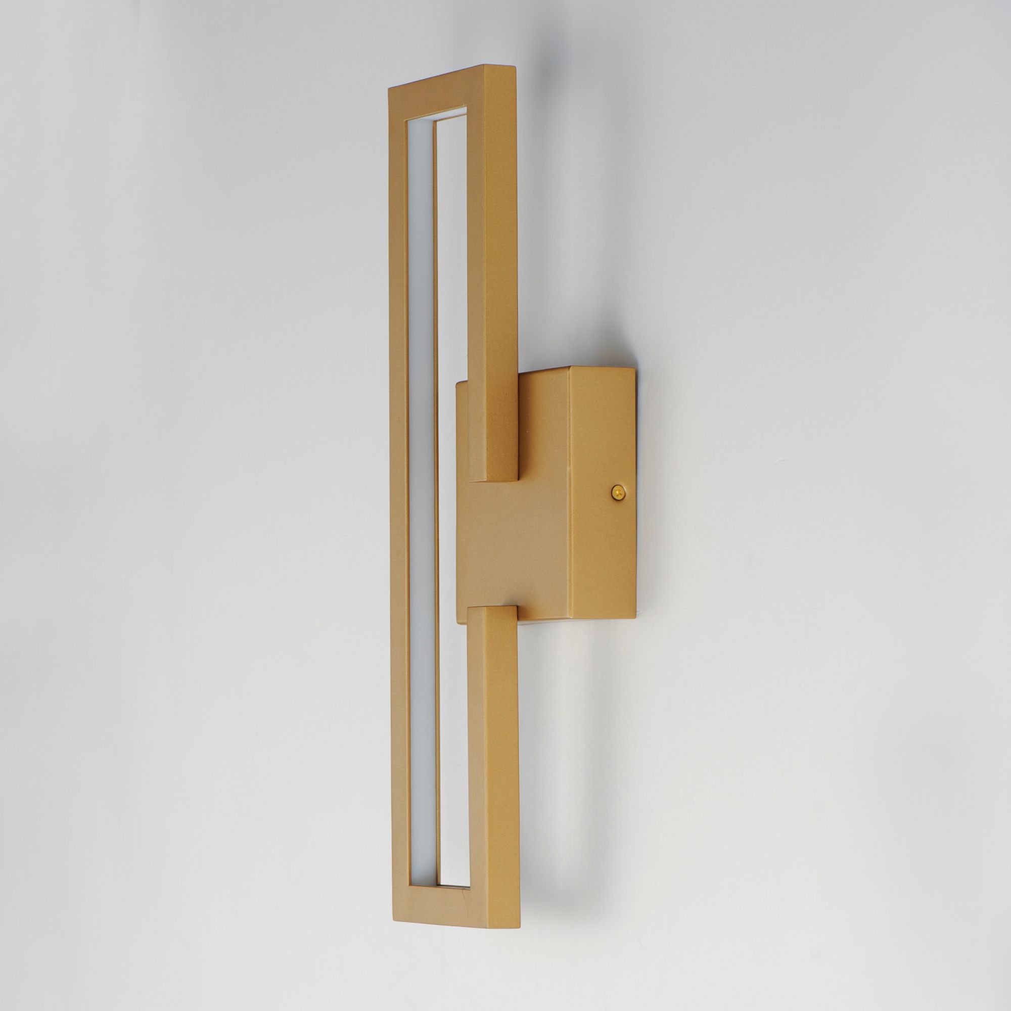 Image 6 ET2 Penrose 18" High Gold LED Wall Sconce more views