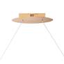 ET2 Perpetual 32" Wide Brushed Champagne LED Pendant Light