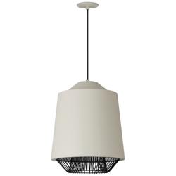 ET2 Phoenix 16" Gray/Black LED Pendant