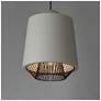 4_ET2 Phoenix 16" Gray/Black LED Pendant more views