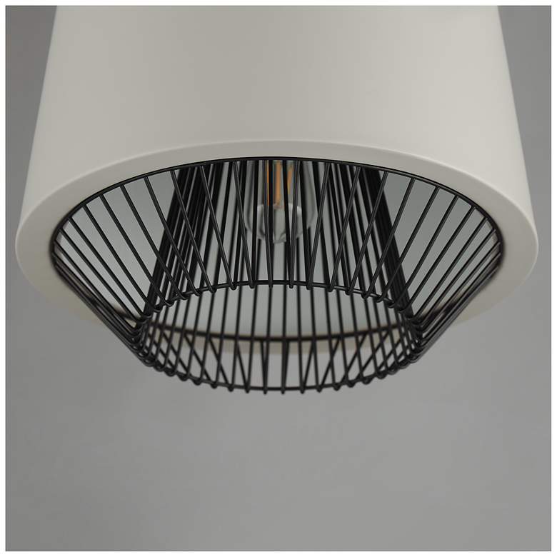 Image 5 ET2 Phoenix 16" Gray/Black LED Pendant more views