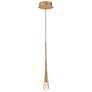 2_ET2 Pierce 2 1/4" Wide Gold LED Mini Pendant
