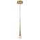 ET2 Pierce 2 1/4" Wide Gold LED Mini Pendant