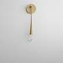 Thumbnail2 of ET2 Pierce 20 3/4" High Gold LED Wall Sconce more views