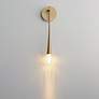 Thumbnail3 of ET2 Pierce 20 3/4" High Gold LED Wall Sconce more views