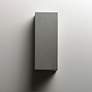 2_ET2 Pilar 13" High Greystone 2-Light LED Outdoor Wall Sconce more views