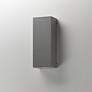 4_ET2 Pilar 13" High Greystone 2-Light LED Outdoor Wall Sconce more views