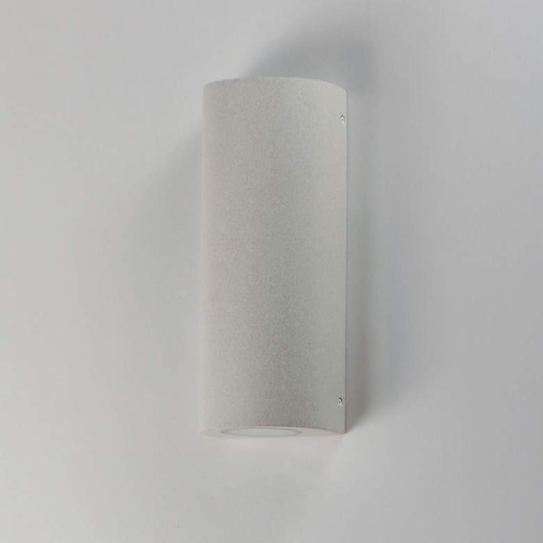 Image 4 ET2 Pilar 13" High Sandstone 2-Light LED Outdoor Wall Sconce - Cylind more views