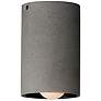 1_ET2 Pilar 7" High Greystone LED Flush Mount