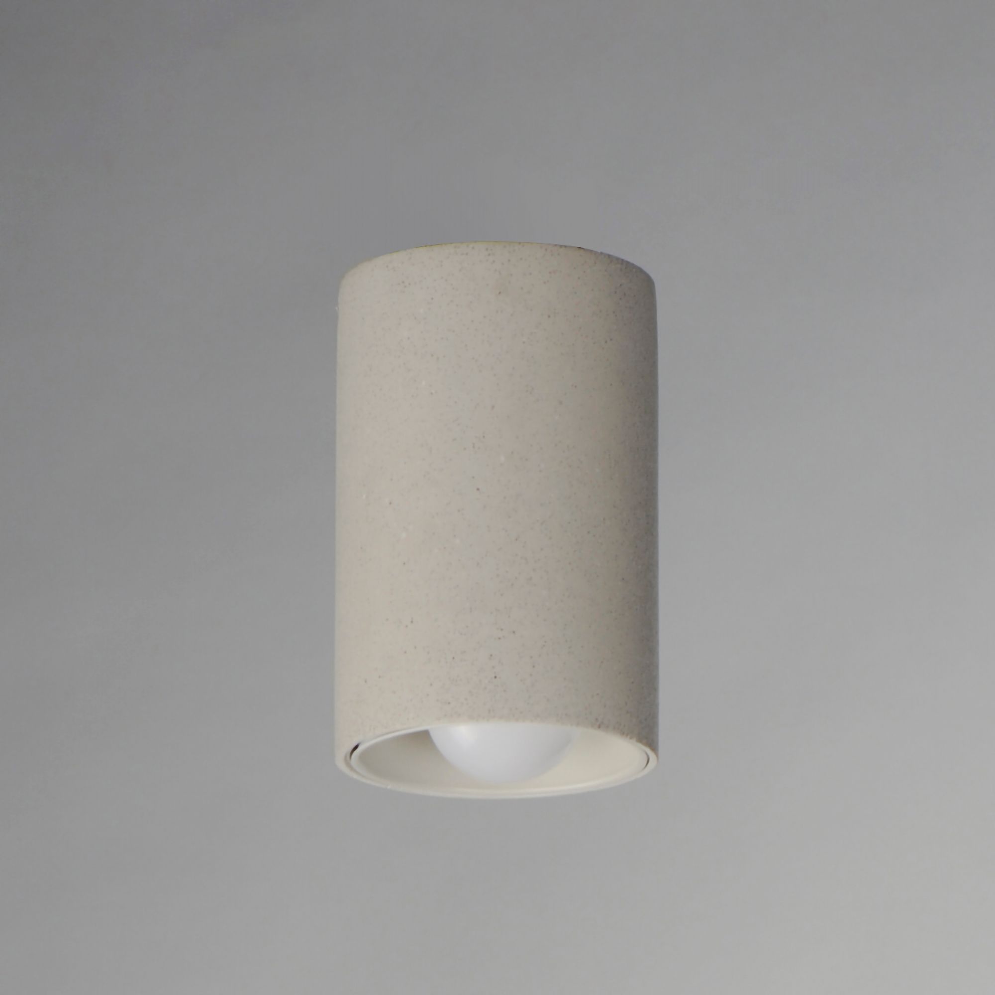 Image 3 ET2 Pilar 7" High Sandstone LED Flush Mount more views