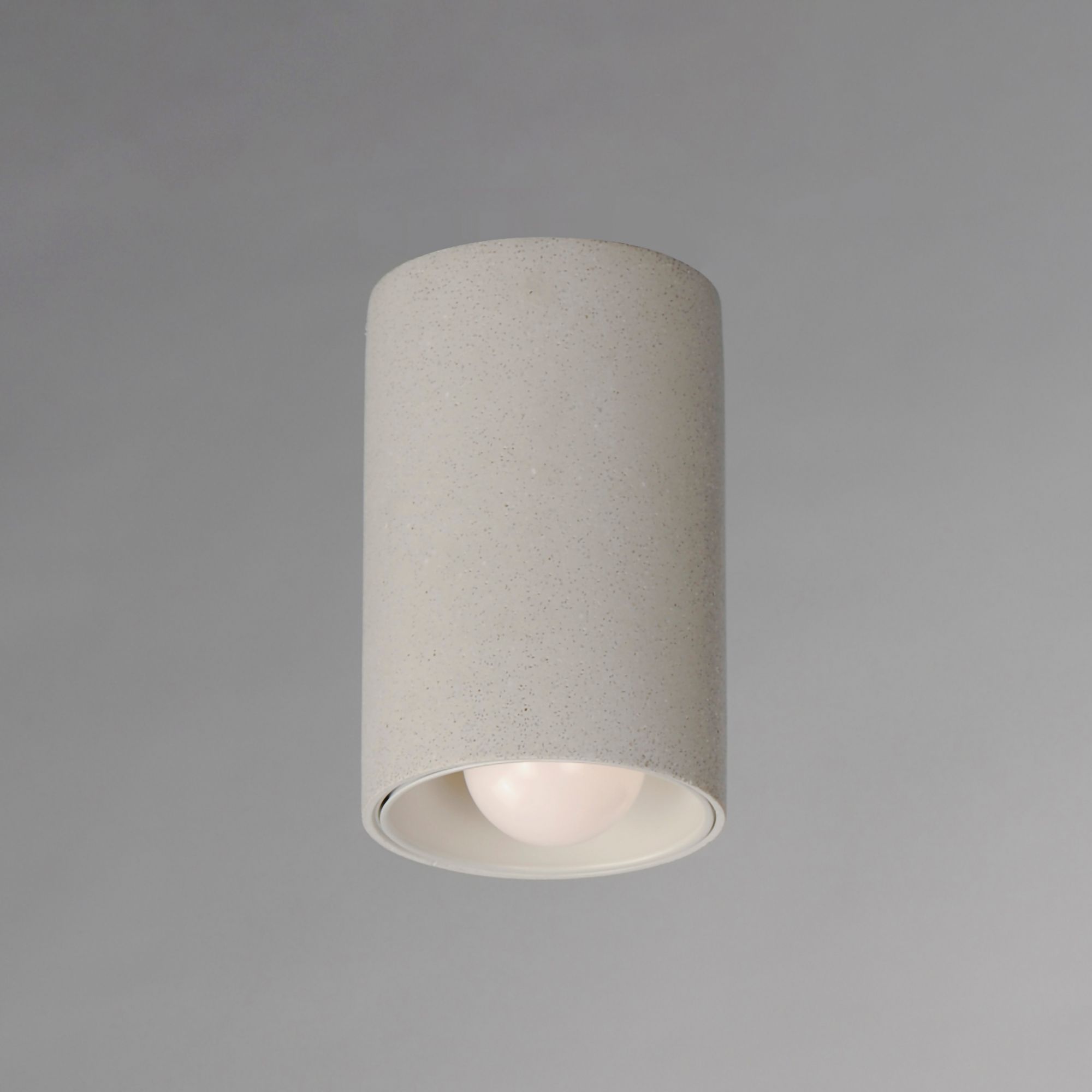 Image 4 ET2 Pilar 7" High Sandstone LED Flush Mount more views
