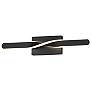 1_ET2 Pirouette 24" Wide Black LED 5CCT Bath Vanity