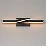 3_ET2 Pirouette 24" Wide Black LED 5CCT Bath Vanity more views