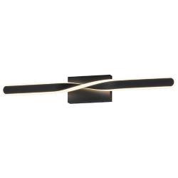 ET2 Pirouette 32" Wide Black LED 5CCT Bath Vanity