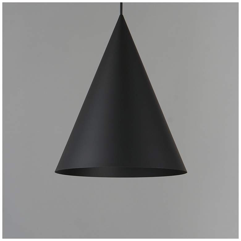 Image 2 ET2 Pitch 14" Black LED Pendant more views