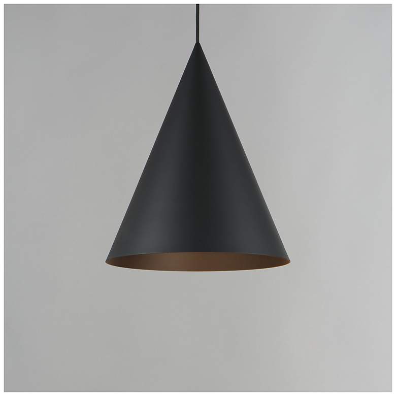 Image 3 ET2 Pitch 14" Black LED Pendant more views