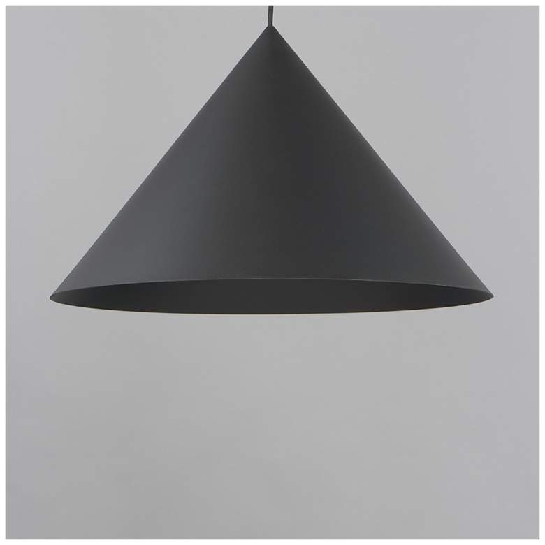 Image 2 ET2 Pitch 22" Black LED Pendant more views