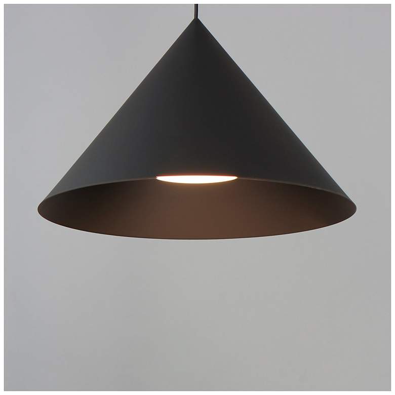 Image 3 ET2 Pitch 22" Black LED Pendant more views