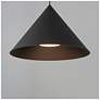 3_ET2 Pitch 22" Black LED Pendant more views