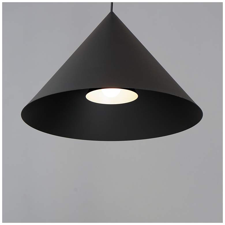 Image 4 ET2 Pitch 22" Black LED Pendant more views