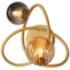 ET2 Planetary 10 1/2" High Gold 2-Light LED Wall Sconce