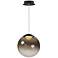 ET2 Planetary 9 3/4" Wide Smoke 1-Light LED Pendant