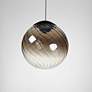 2_ET2 Planetary 9 3/4" Wide Smoke 1-Light LED Pendant more views