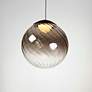 3_ET2 Planetary 9 3/4" Wide Smoke 1-Light LED Pendant more views