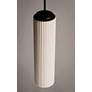 5_ET2 Pleat 7.5" Wide LED Plaster Pendant more views