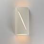 3_ET2 Puff 12" Chaulk White LED Outdoor Wall Sconce more views