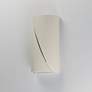 4_ET2 Puff 12" Chaulk White LED Outdoor Wall Sconce more views