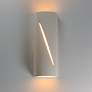 3_ET2 Puff 16" Chaulk White LED Outdoor Wall Sconce more views