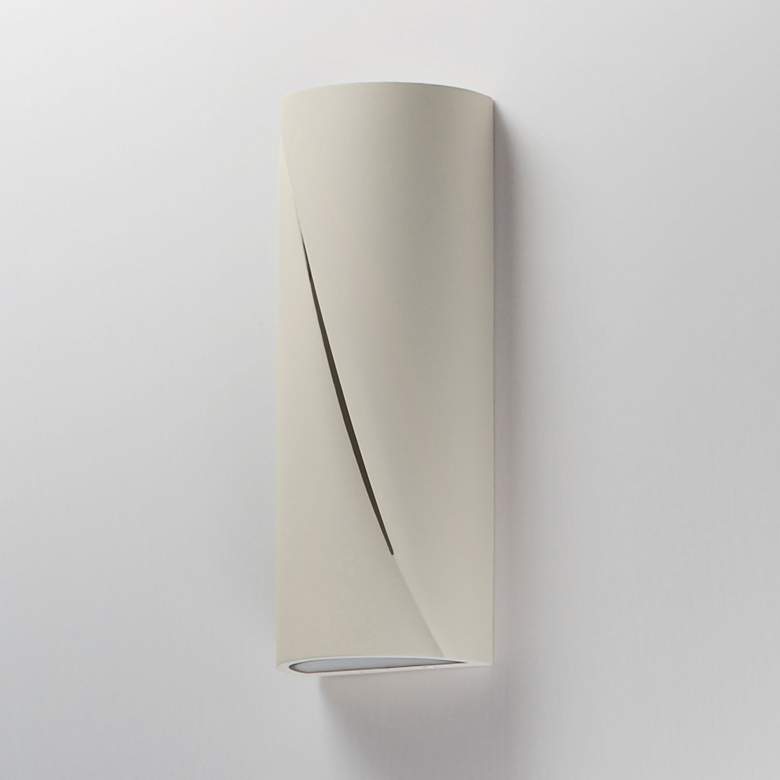 Image 4 ET2 Puff 16" Chaulk White LED Outdoor Wall Sconce more views