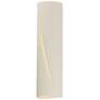 1_ET2 Puff 22" Chaulk White LED Outdoor Wall Sconce