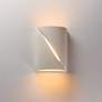3_ET2 Puff 8" Chaulk White LED Outdoor Wall Sconce more views