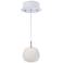 ET2 Puffs 6 1/4" Wide White LED Mini Pendant