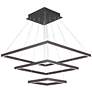 2_ET2 Quad 27 3/4" Wide Bronze LED Multi Light Pendant