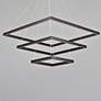 5_ET2 Quad 27 3/4" Wide Bronze LED Multi Light Pendant more views
